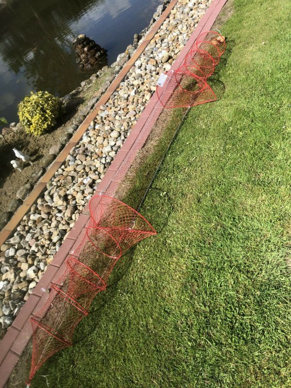 Nr.46 - Doppelreuse,fischreuse,reuse krebsreuse Aalreuse Fischnetz 3 Meter
