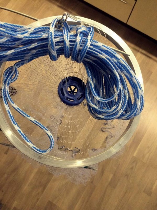 Nr.6, Angelnetz,Cast Net, Neustes Wurfnetz Model mit 3,66m Durchmesser,Fischnetz – Bild 5