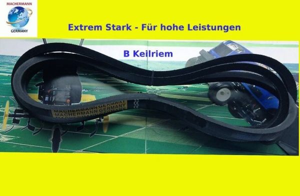 Nr.98 Keilriemen B 49, 17 x 1250 Li, 17 x 1290 Lw Riemen Keilrieme Garden Power