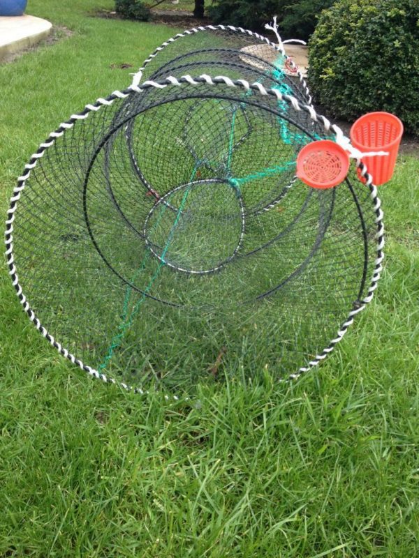 Fischreusen,Aalreusen,Köderfischreuse,Reusen,Reuse +Köderdose,40x 80cm,Top preis – Bild 5