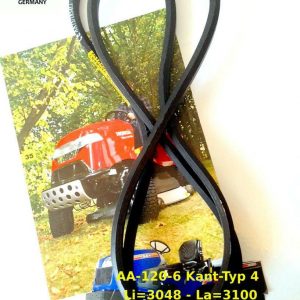 Nr.138,  AA 120 6-Kant  Doppelkeilriemen für Echo, 13x3048,Li:3048,La :3100