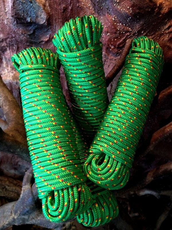 Nr.20 Polypropylen Seil, Leine,Seil,16 mm x 30m,Reepschnur,Seile,Tau,Leine, Grün – Bild 4