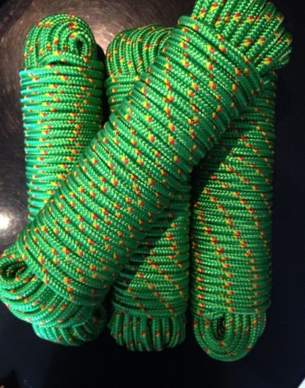 Nr.20 Polypropylen Seil, Leine,Seil,16 mm x 30m,Reepschnur,Seile,Tau,Leine, Grün – Bild 5