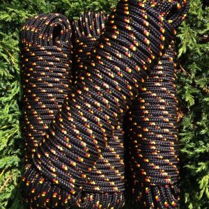 Nr.40 Polypropylen Seil, Polypropylenseil, Bootstau 14 mm, 30 m,Tauwerk, Schwarz