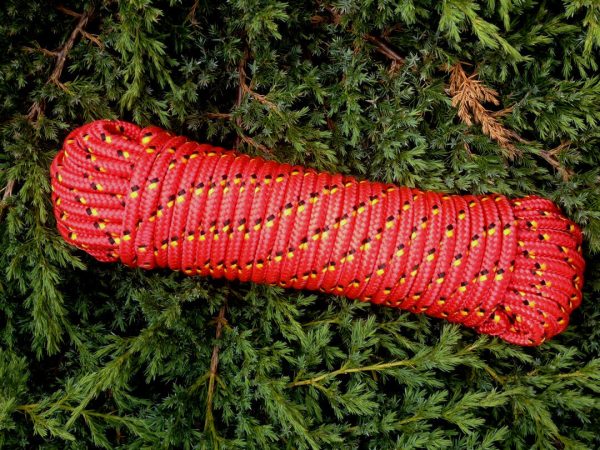 Polypropylen Seil 4-16 mm,30m ,Sicherheitsseil, Ankerseil, Bootsleine,Schnur,Rot – Bild 3